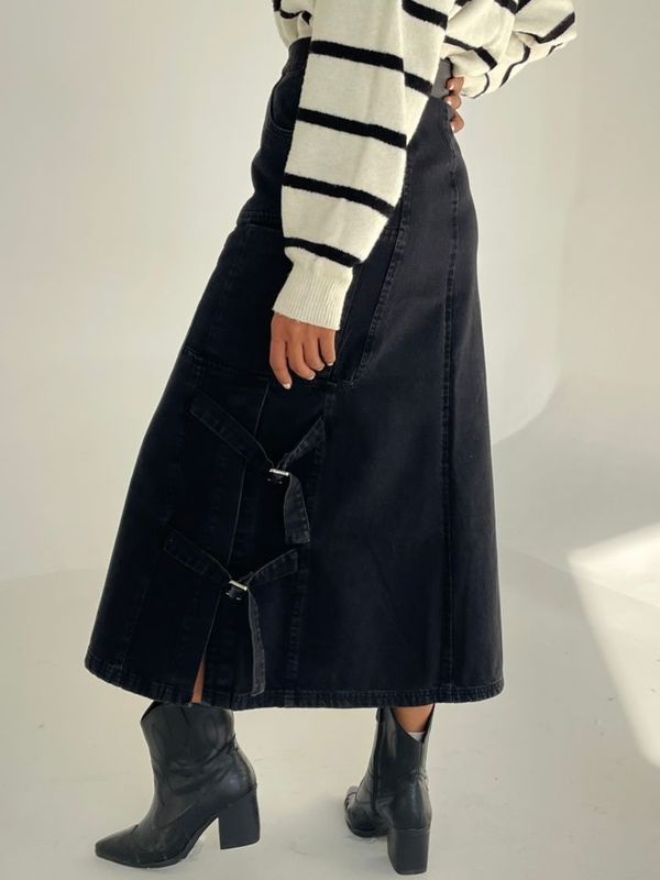 دامن جین آپتو