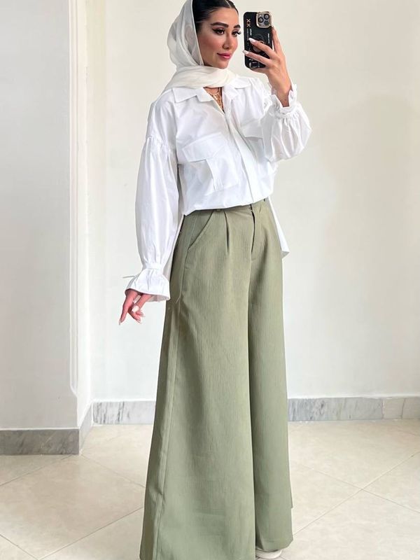 شومیز آستین بندی - Astin Bandi