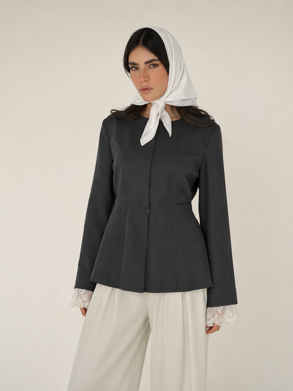 شومیز جلو بسته میس ام 11394-25